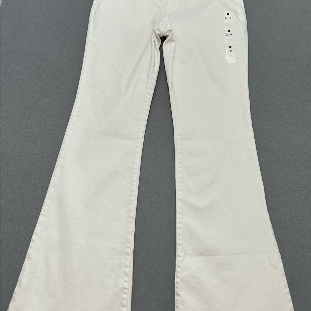 Lucky Brand White Flare Jeans